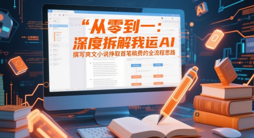 从零到一：深度拆解我运用AI撰写爽文小说挣取首笔稿费的全流程思路-创富笔记