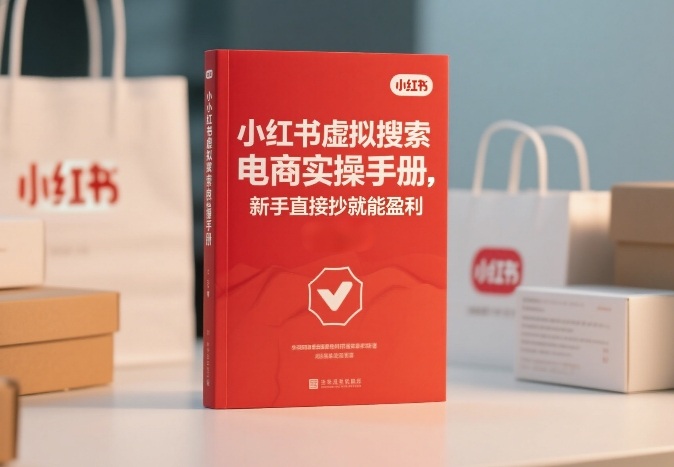 小红书​⁠‬​​⁠​‌​‬​⁠​‬‍‍‌​​​‬‌‍⁠​​​‌​⁠⁠​‬​​‬​​​​‌​‍虚拟搜索电商实操手册，新手直接抄就能盈利-创富笔记