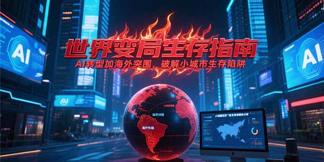 付费文章《世界变局生存指南,AI转型加海外突围,破解小城市生存陷阱》-创富笔记