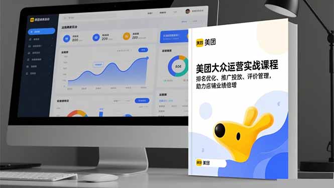 美团大众运营实战课程,排名优化、推广投放、评价管理,助力店铺业绩倍增-创富笔记