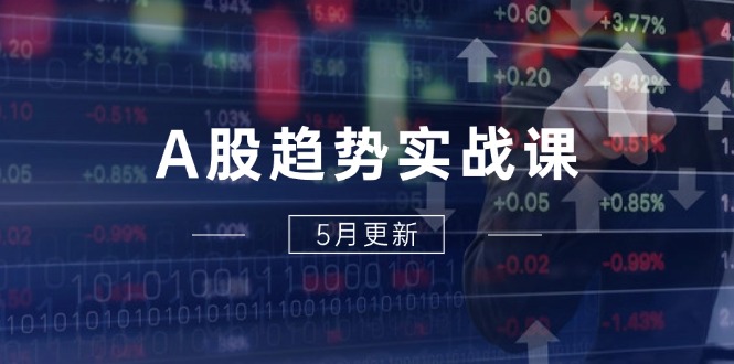 A股趋势实战课：主力动向+政策红利，2025全年策略5月更新-创富笔记