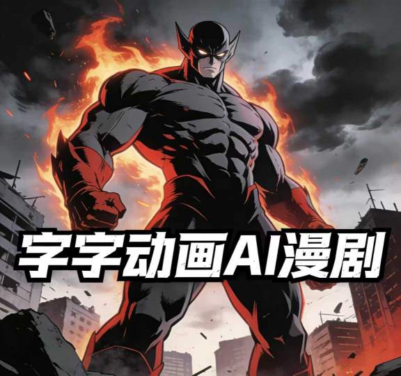 字字动画AI漫剧2026年第1期系统课程,小白看完就能学会实操的漫剧课,单人月收1-3W-创富笔记