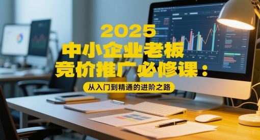 2025中小企业老板竞价推广必修课：从入门到精通的进阶之路-创富笔记