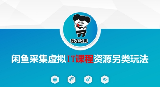 闲鱼采集虚拟IT课程资源另类玩法，干货满满-创富笔记
