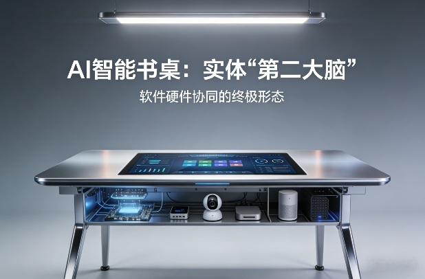 AI智能书桌搭建，构建你的实体“第二大脑”，软件硬件协同的终极形态-创富笔记